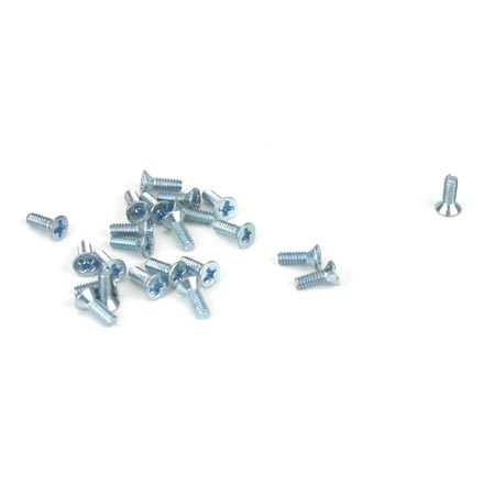 Flat Head Screw, 2-56 x 1/4