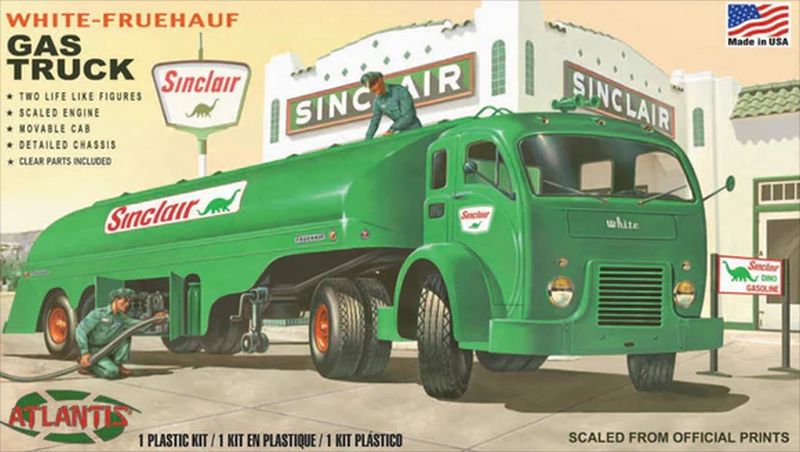 1/48 Vintage Fruehauf Gas Truck Sinclair