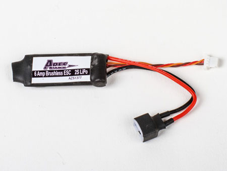 6amp Brushless Motor ESC Taylorcraft