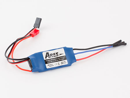 15-Amp Brushless Motor ESC, JST Connecto