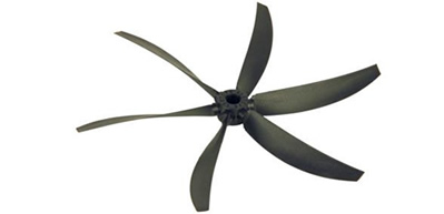 6 Blade Propellor 5.5x7 Alara EP