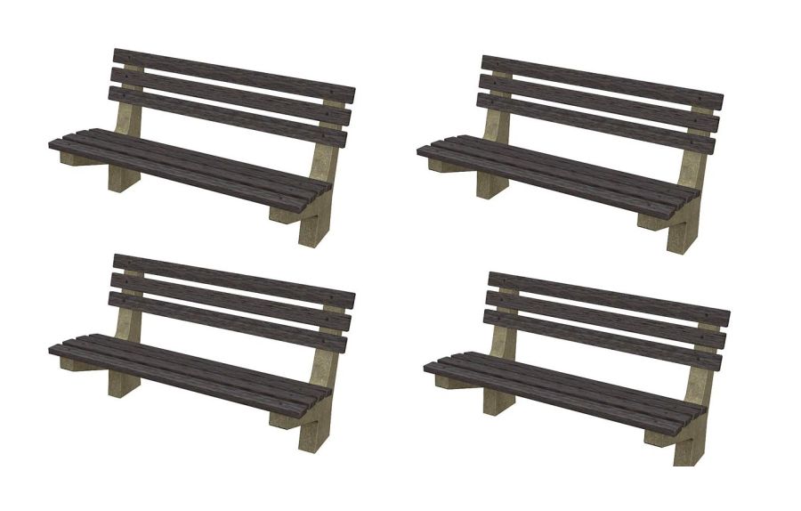 OO/HO Benches (4)