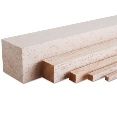 2.5mm sq (3/32sq) Balsa Stick