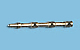20mm, 3 holes Rail Stanchion (20) 20mm, 3 holes Rail Stanchion (20)