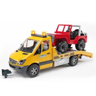 1/16 Mercedes Benz Sprinter with cross country vehicle