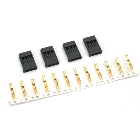 Male Connector set Fut (4) - no wire