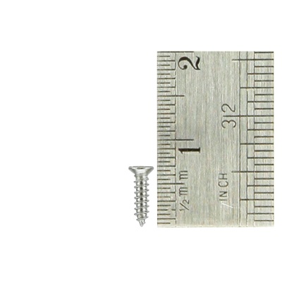 1.5 x 6mm Countersunk Screws (60 piece)