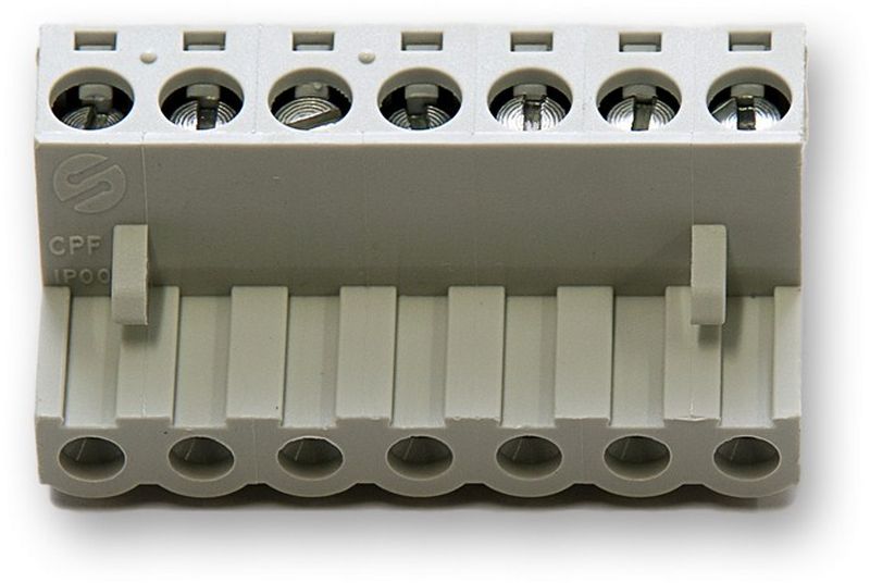Gray Terminal Plug
