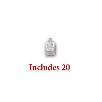 RJ12 Plugs - 20 pack