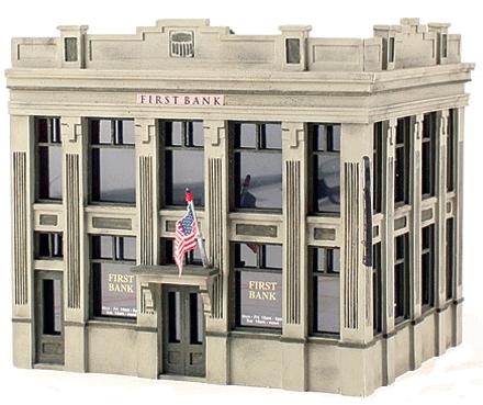HO First Bank Building kit