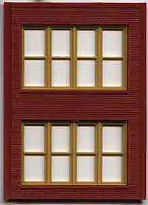 HO Victorian 2 Story Window