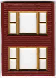 HO 2 Story Window 20th Century