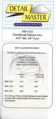 .015in dia Fuel/Brake/Nitrous Line
