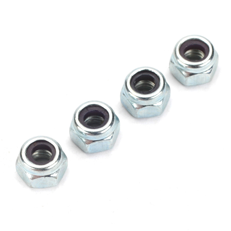 4mm Nylon Insert lock nuts