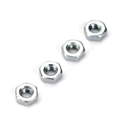 2mm Steel Hex Nuts (4)