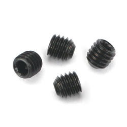 Socket Set Screws,3mm x 3 (4pk)