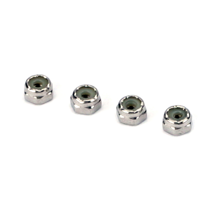 S/S Lock Nuts 4-40 4 piece