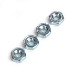4-40 Steel Hex Nuts (4)