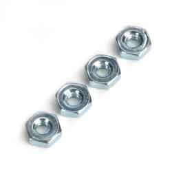 4-40 Steel Hex Nuts (4)