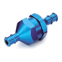 Inline Fuel Filter, Blue