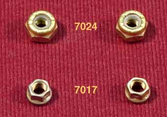 10-32 Brass Fiber Lock nut (2)