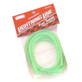 3' Neon Green Fuel Tubing