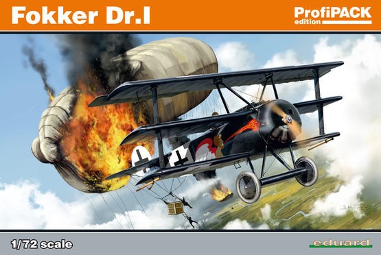 1/72 Fokker Dr I Fighter (Profi-Pack Plastic Kit)