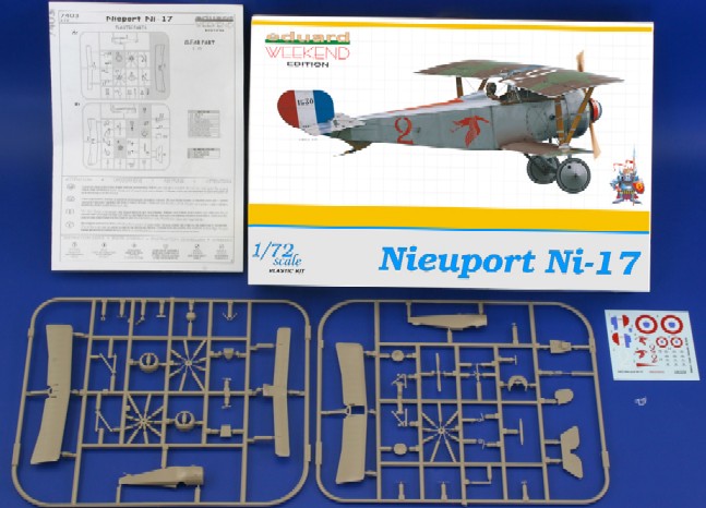 1/72 Nieuport NI-17 w/end