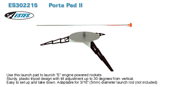 Porta Pad II Launch Pad - all Rockets