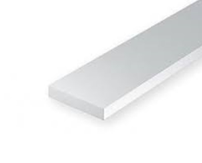 0.28 x .5mm White strip (10 pce)