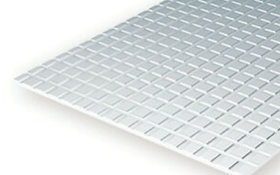 Square Tile 15x29cmx1mm 1.6mm sq (1/16