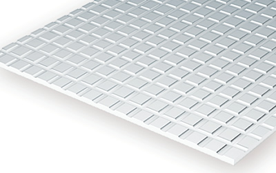 Square Tile 15x29cmx1mm 6.3sq (1/4