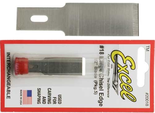 #2 Chisel Point Blades B18 PK5