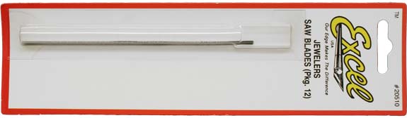 Jewellers #4/0 Super Fine Piercing Saw Blades 72tpi (12)