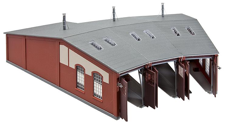 HO 3-Stall Roundhouse