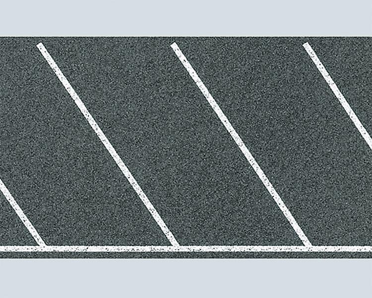 HO Diagonal Parking Space Sheet