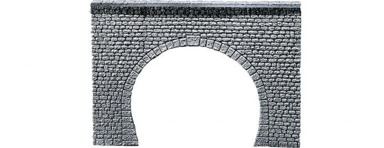HO Double Track Natural Stone Portal (1 piece)