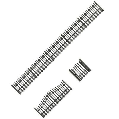 HO Garden iron fence 684mm