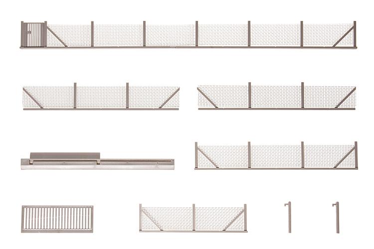 HO Metal Industrial Fencing