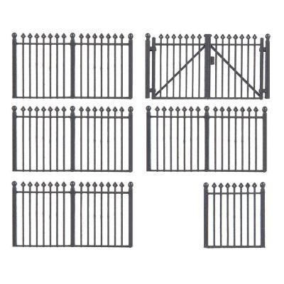 HO Iron Fence