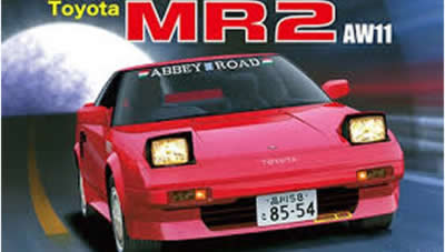 1/24 Toyota MR-2 AW11 Supercharger 1/24 Toyota MR-2 AW11 Supercharger