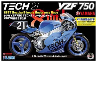1/12 Yamaha YZR750 Tech21 '87