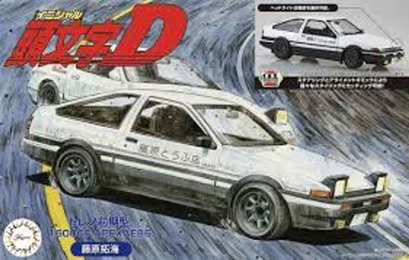 1/24 Trueno 1600GT APEX AE86 Takumi Fujiwara 