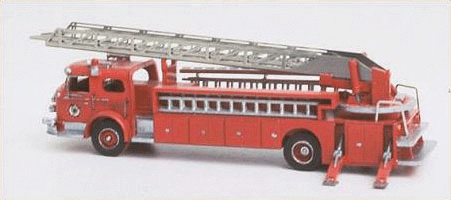 N Emergency Fire Dpt. Amer. LaFrance - Unpainted Metal Kit