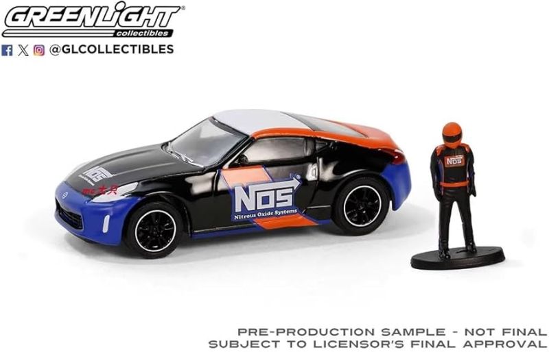 1/64 2020 Nissan 370Z w/Driver - black/red