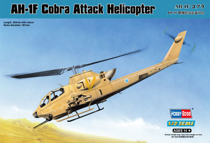1/72 AH-1F Cobra Helicopter