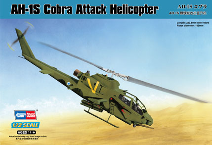 1/72 AH-1S Cobra Helicopter