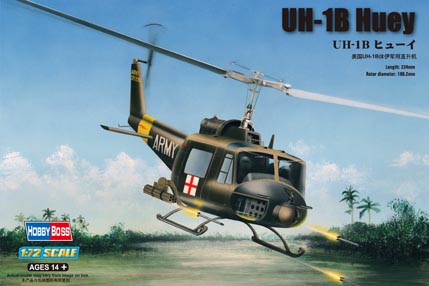 1/72 UH-1B Huey Helicopter