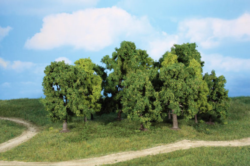 Leafy Trees - Assortment (12) 8-13cm