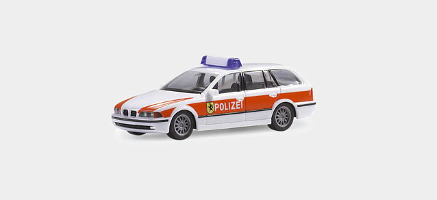 BMW 5er Tour Polizei Schaffhn